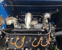 Right side of completed engine.